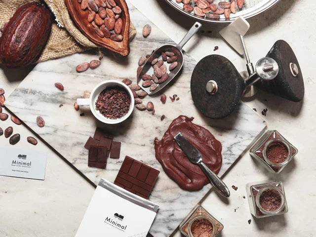 ビーントゥバー製法の全工程