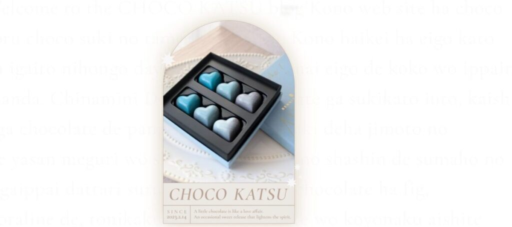 CHOCO KATSU BLOG